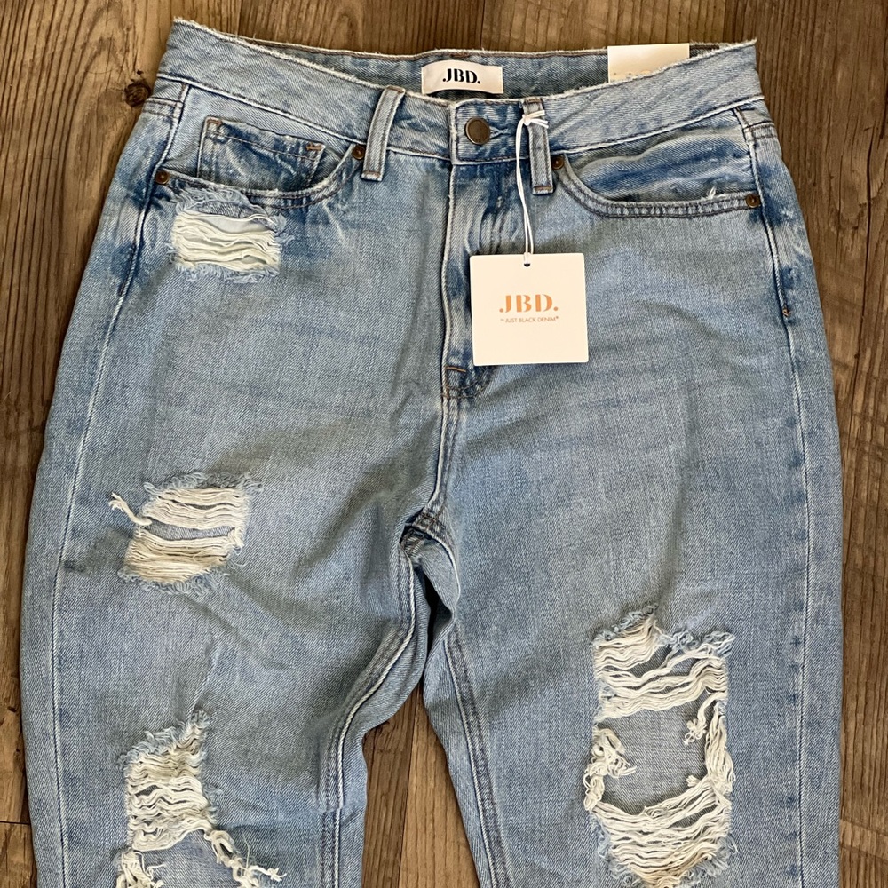 JUST BLACK DENIM | JBD | Super Destroyed GF Jeans